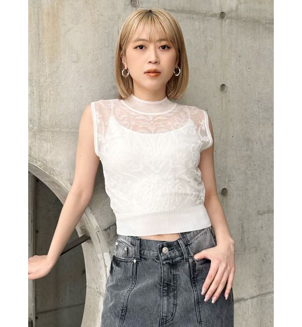 MURUA「シアージャガードニット」|ニット・セーター|