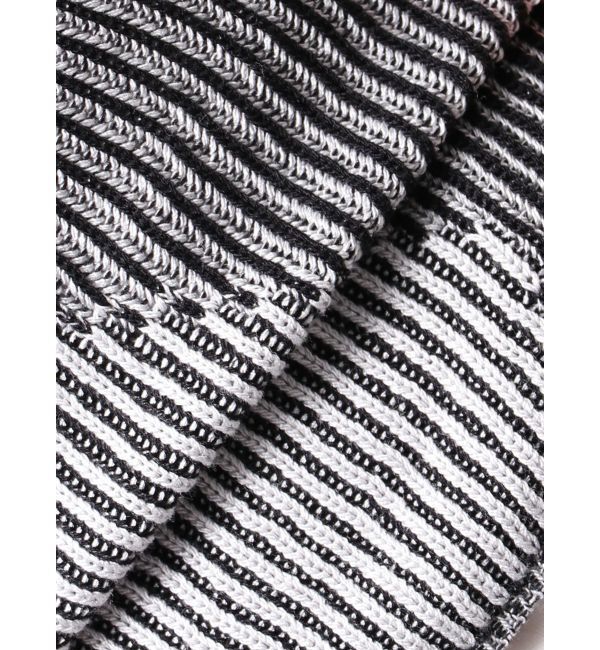 MURUA「ロゴアップリケランダムニット」|ニット・セーター|