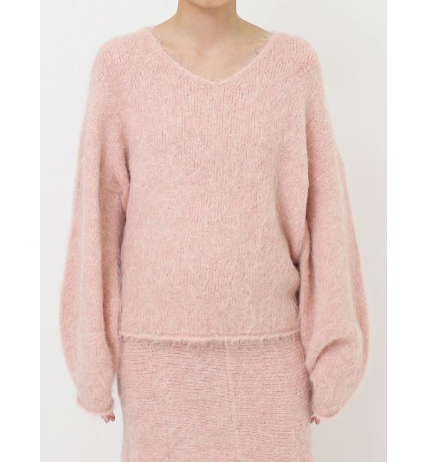 LAGUNAMOON「アルパカシャギーニットプルオーバー」|ニット・セーター|