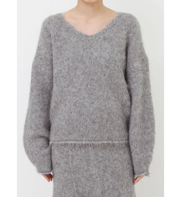 LAGUNAMOON「アルパカシャギーニットプルオーバー」|ニット・セーター|