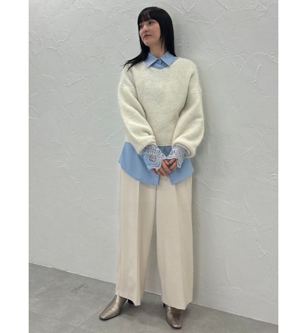 LAGUNAMOON「アルパカシャギーニットプルオーバー」|ニット・セーター|