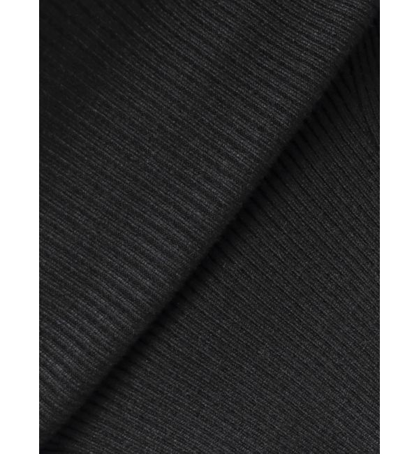 LAGUNAMOON「アシンメトリードレープフレアスリーブニット」|ニット・セーター|