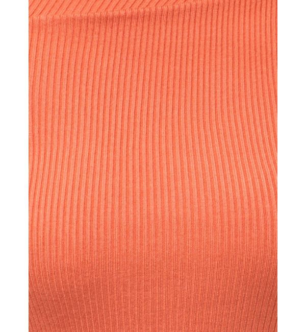 LAGUNAMOON「アシンメトリードレープフレアスリーブニット」|ニット・セーター|