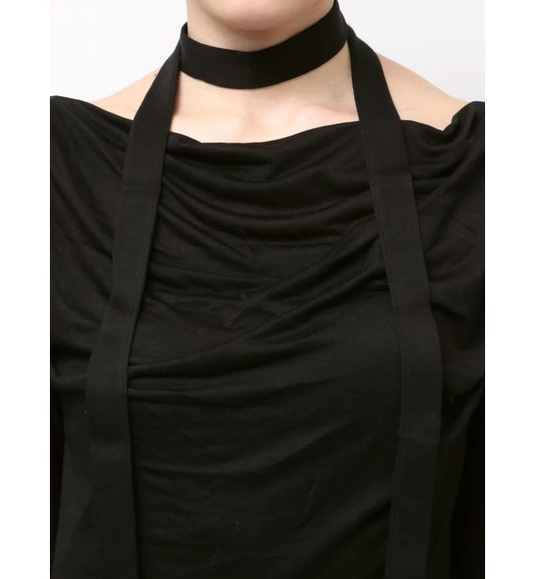 LAGUNAMOON「ドレープボウタイカットトップス」|Tシャツ・カットソー|