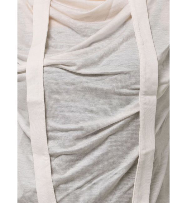 LAGUNAMOON「ドレープボウタイカットトップス」|Tシャツ・カットソー|