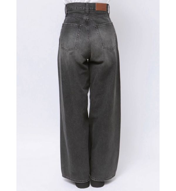 EVRIS「ウエストタックボリュームデニムパンツ」|デニム|