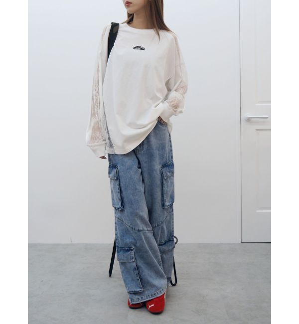 EVRIS「ボリュームカーゴデニムパンツ【セットアップ着用可能】」|デニム|