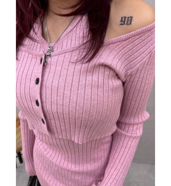 EVRIS「レイヤードホルターネックミニワンピース」|ワンピース|