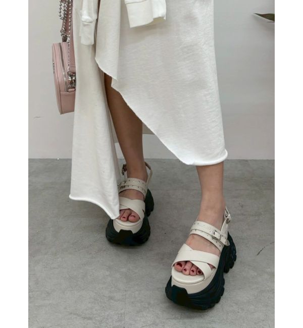 EVRIS「プラットフォームスニーカーサンダル」|サンダル|