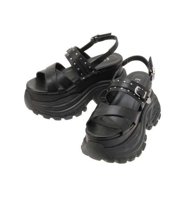 EVRIS「プラットフォームスニーカーサンダル」|サンダル|