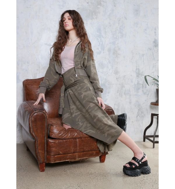 EVRIS「プラットフォームスニーカーサンダル」|サンダル|