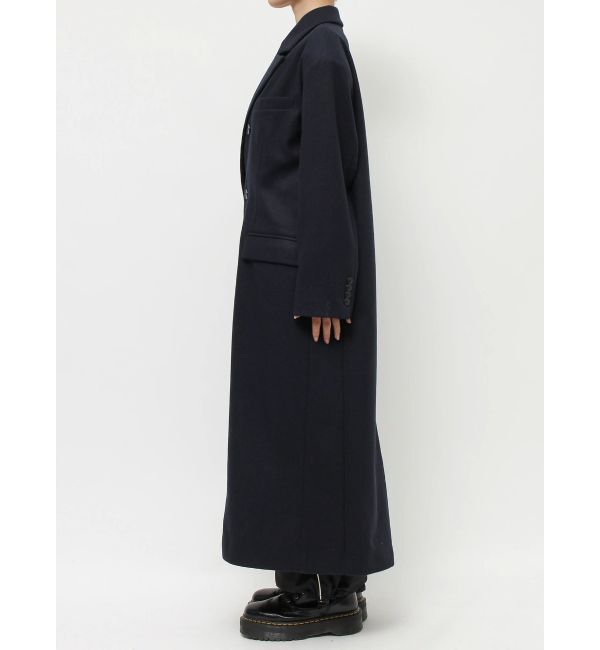 jouetie「ダブルブレストロングコート」|チェスターコート|