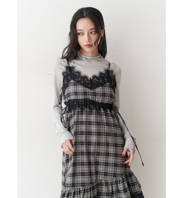 jouetie「ラメハイネックトップス」|Tシャツ・カットソー|