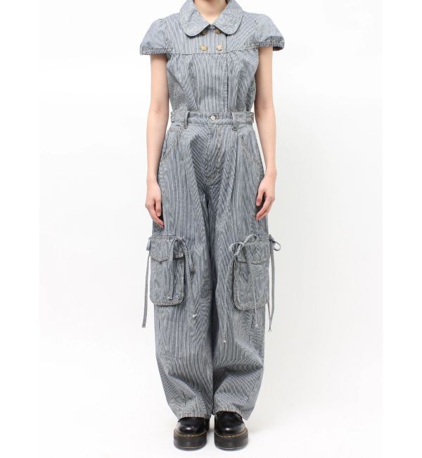 jouetie「ルーズポケットリボンデニム【セットアップ対応】」|デニム|