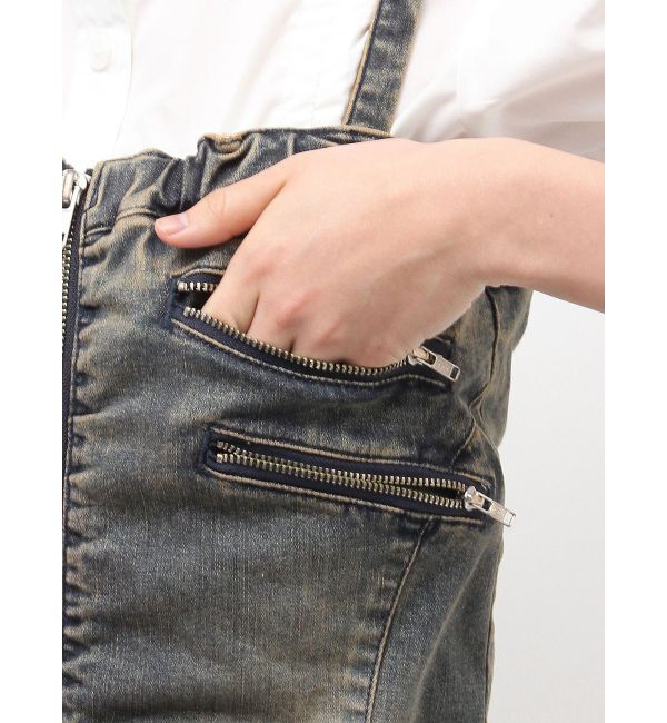 jouetie「デニムベアミニワンピース」|ワンピース|