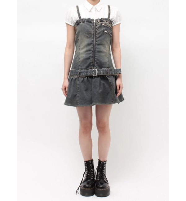 jouetie「デニムベアミニワンピース」|ワンピース|