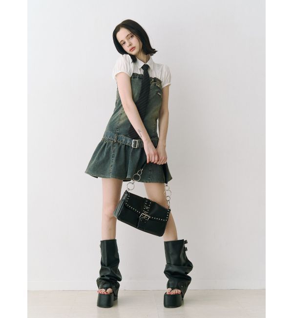 jouetie「デニムベアミニワンピース」|ワンピース|