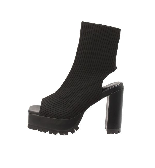 GYDA「オープンリブニットタンクソールブーツ」|その他|