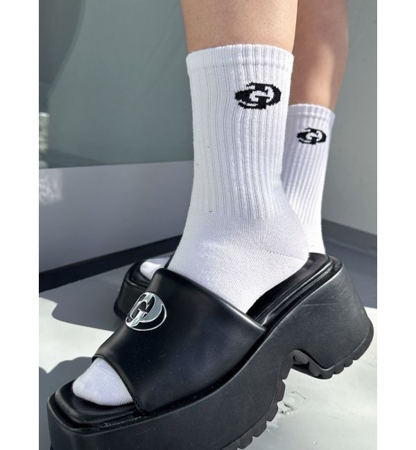 GYDA「GD SOX」|ソックス|オフホワイト