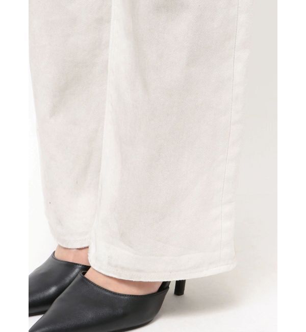 GYDA「ハイウエストBACK LACE UPストレートデニムパンツ」|デニム|