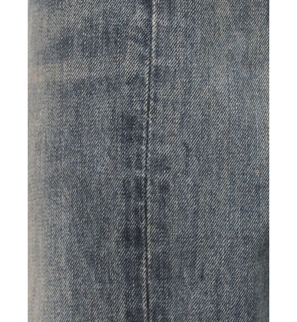 GYDA「ハイウエストBACK LACE UPストレートデニムパンツ」|デニム|