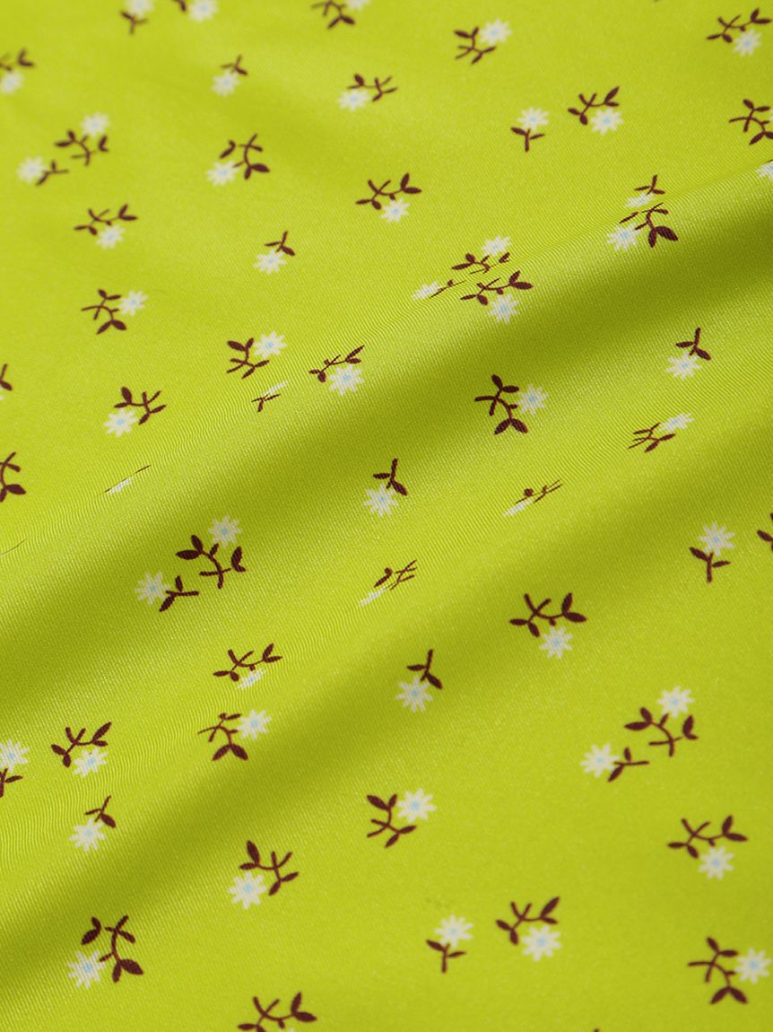 Mila Owen「小花柄ラインスカーフ」|バンダナ・スカーフ|