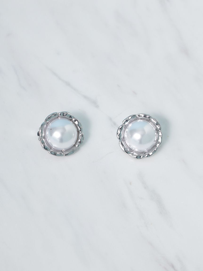 Mila Owen「メタルボリュームイヤリング」|イヤリング|B