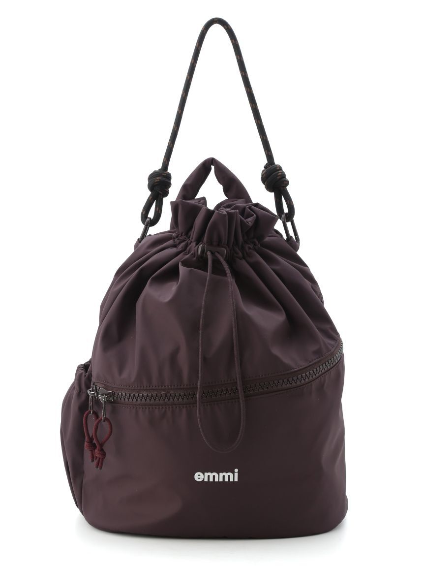 emmi atelier「【限定カラー】撥水 emmiロゴマルチバックパック」|リュック|