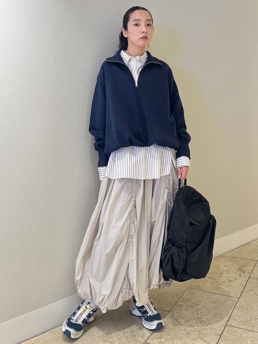 emmi atelier「ドロストバルーンスカート/撥水」|スカート|