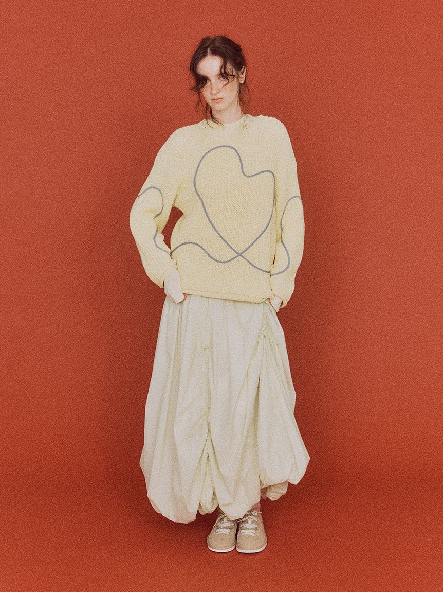 emmi atelier「ドロストバルーンスカート/撥水」|スカート|