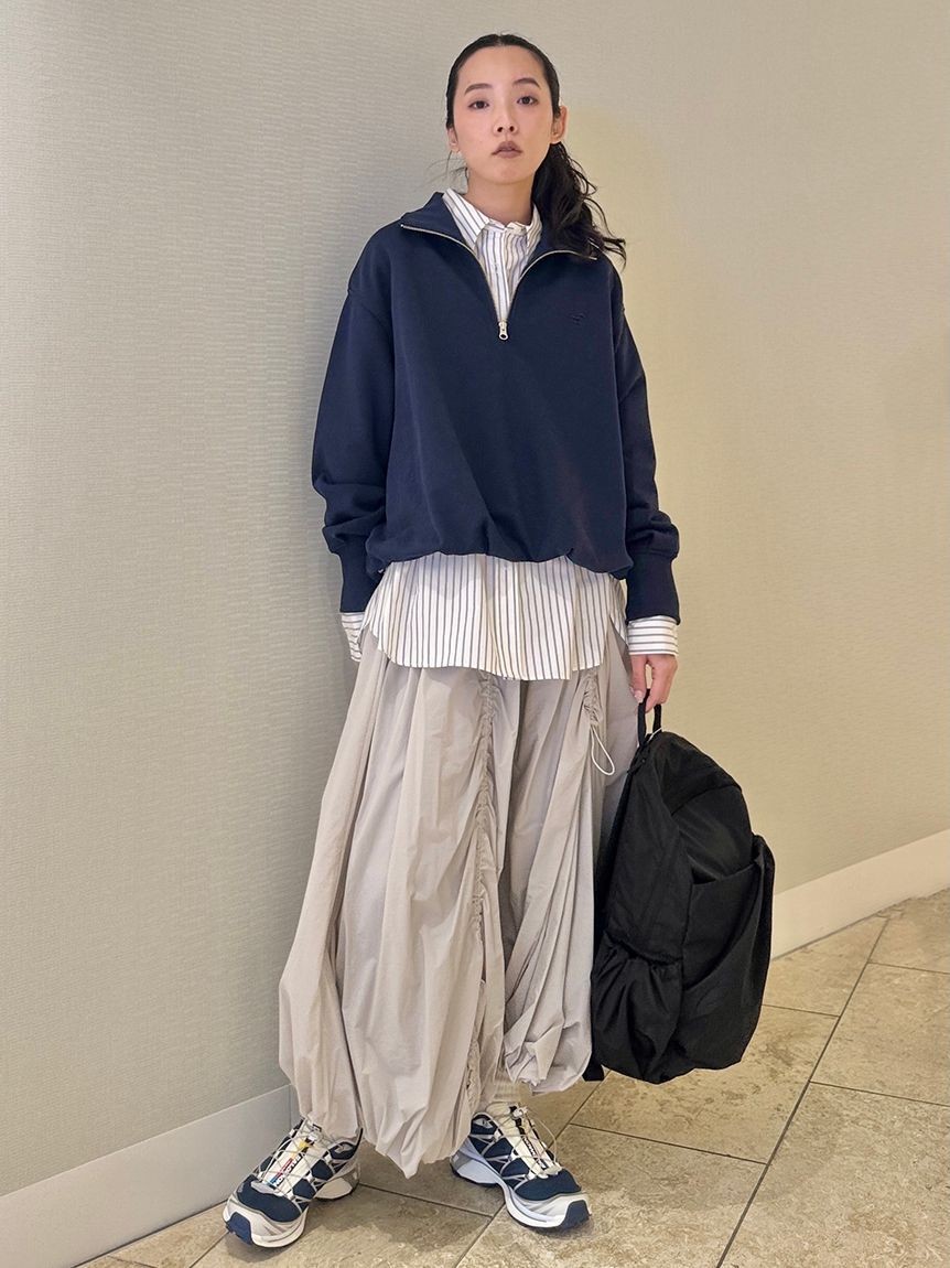 emmi atelier「ドロストバルーンスカート/撥水」|スカート|LGRY