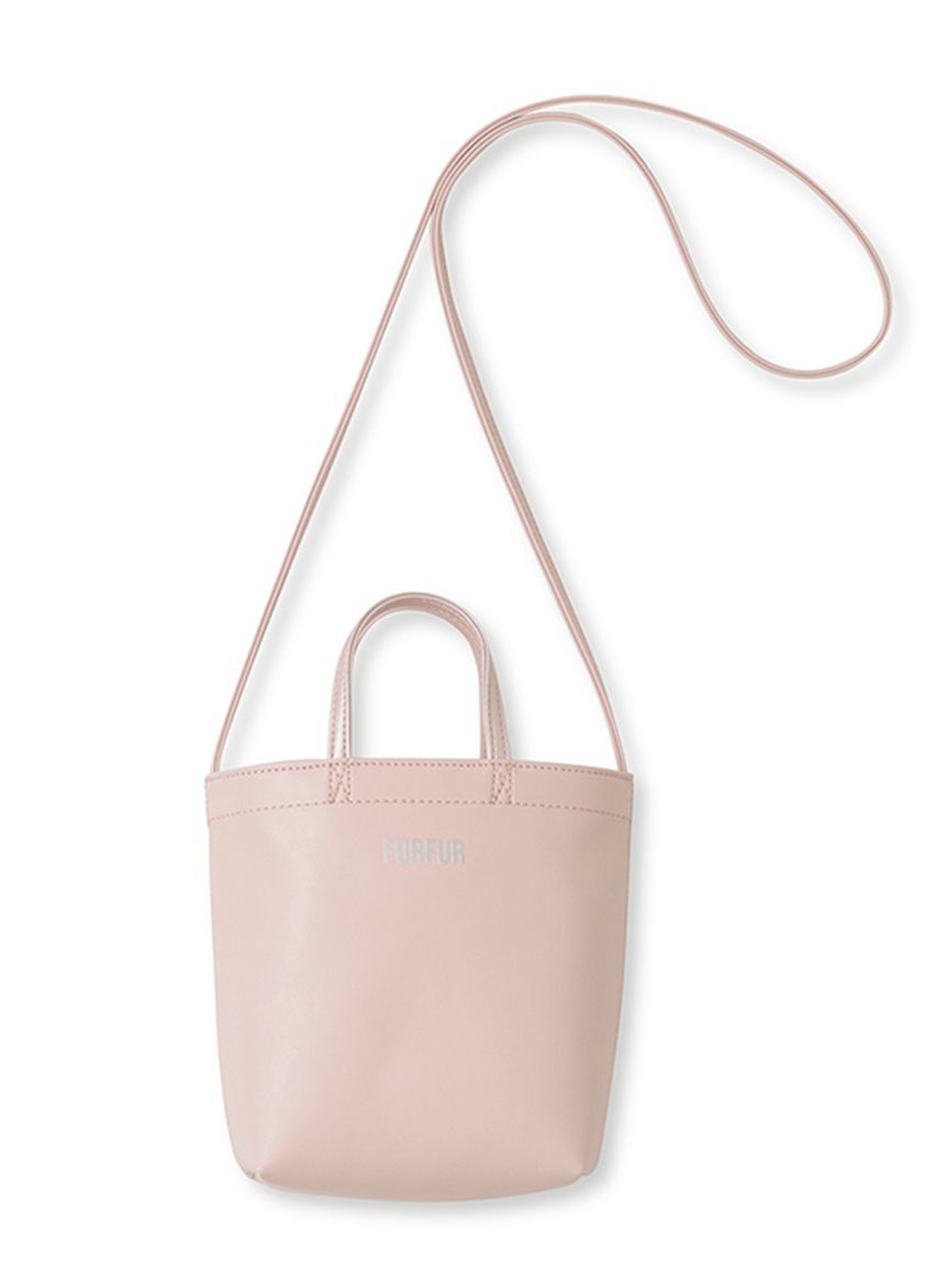 FURFUR「ダブルフェイスミニショルダーバッグ」|ショルダー・メッセンジャー|PNK