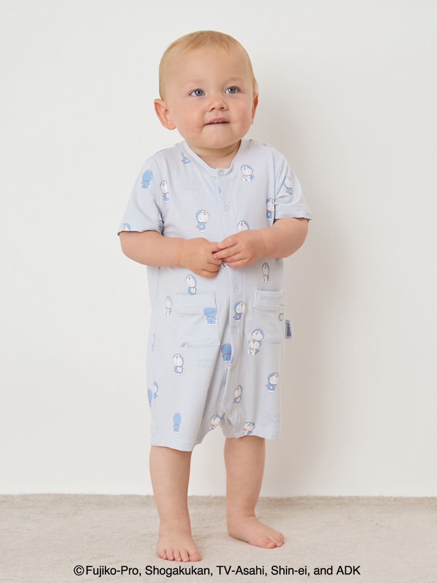 GELATO PIQUE KIDS & BABY「【ドラえもん】【ベビー】総柄ロンパース」|ロンパース|