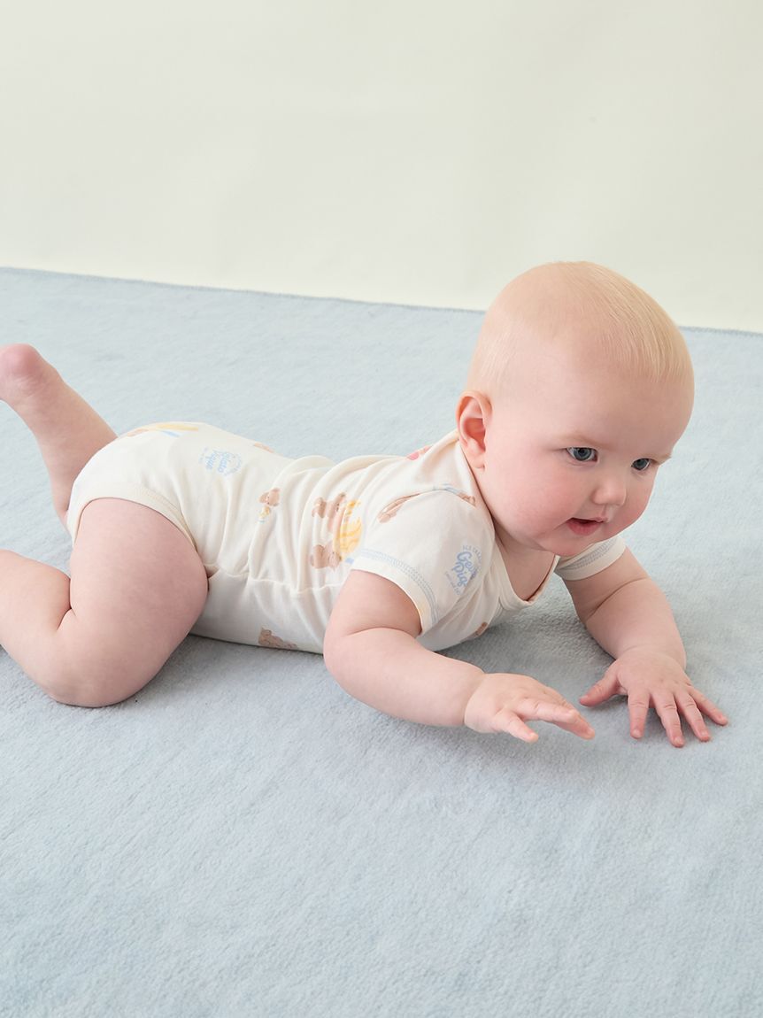 GELATO PIQUE KIDS & BABY「【BABY】アイスクリームベア柄ボディスーツ」|ロンパース|