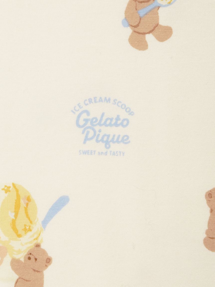 GELATO PIQUE KIDS & BABY「【KIDS】アイスクリームベア柄Tシャツ」|ルームウェア|