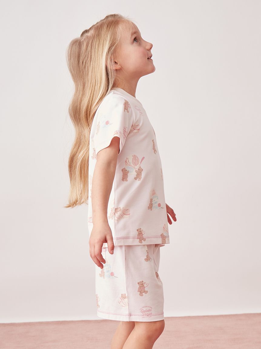 GELATO PIQUE KIDS & BABY「【KIDS】アイスクリームベア柄Tシャツ」|ルームウェア|