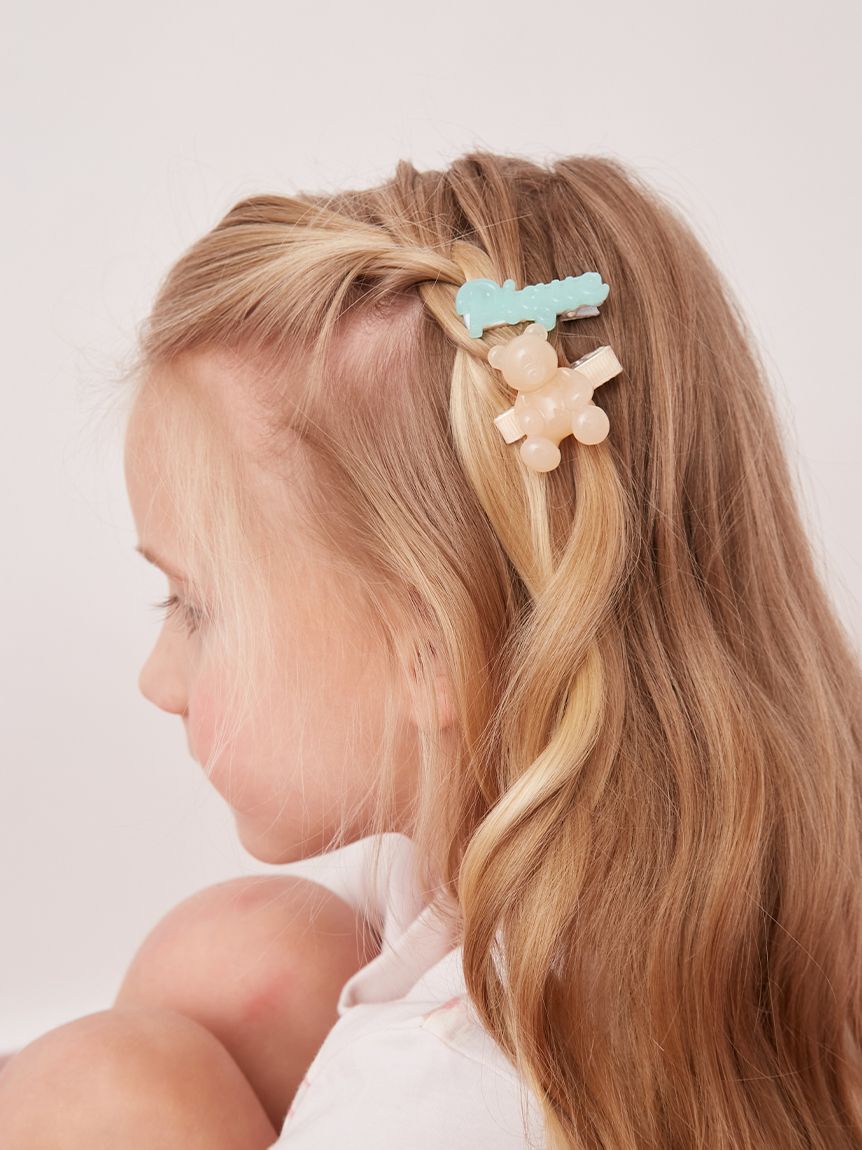 GELATO PIQUE KIDS & BABY「【KIDS】アイスクリームベアヘアクリップ」|ヘアバンド|