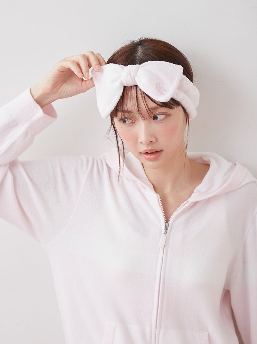 gelato pique「スムーズィーliteグラデーションボーダーパーカ」|ルームウェア|