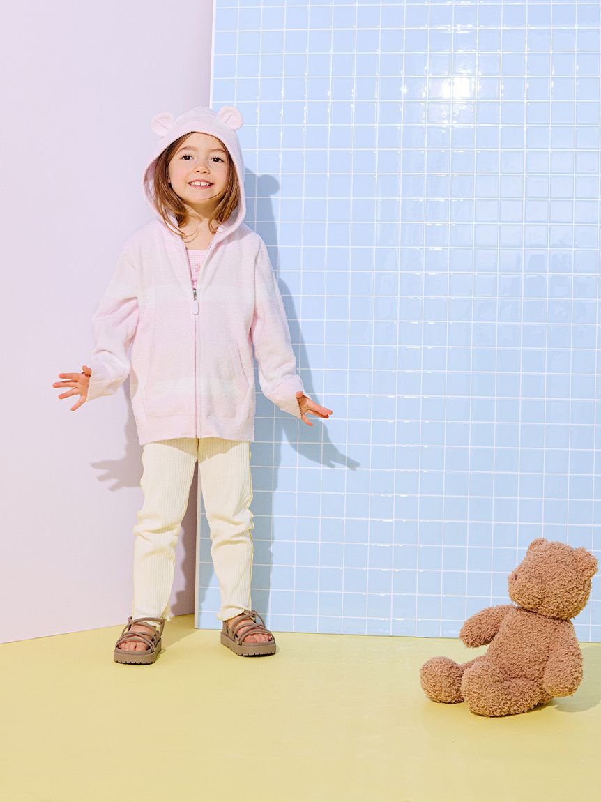 GELATO PIQUE KIDS & BABY「【KIDS】グラデーションボーダーパーカ」|パーカー|