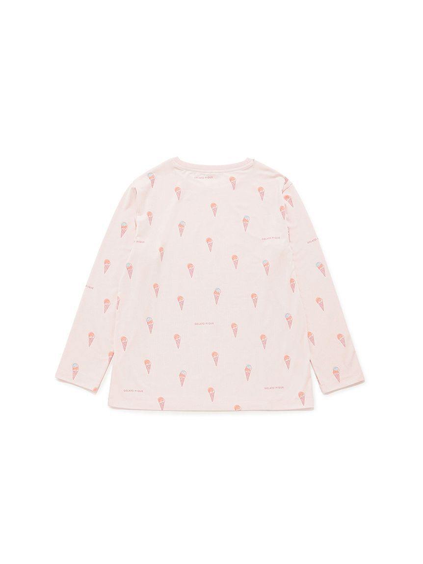 gelato pique「【IFMC.】総柄ロンT」|ルームウェア|
