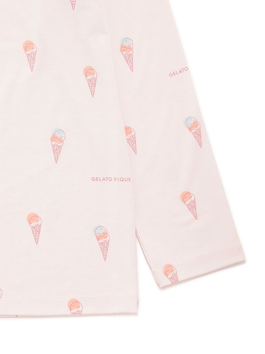 gelato pique「【IFMC.】総柄ロンT」|ルームウェア|