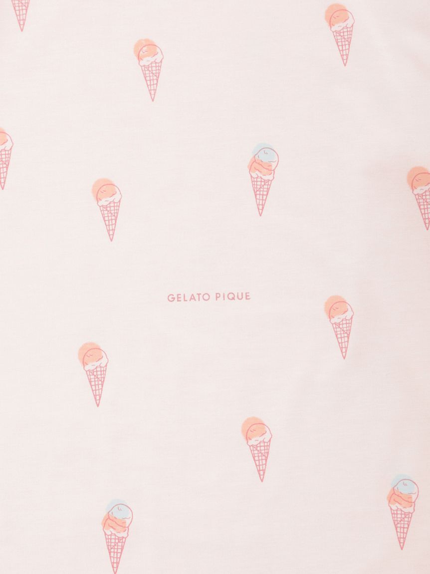 gelato pique「【IFMC.】総柄ロンT」|ルームウェア|