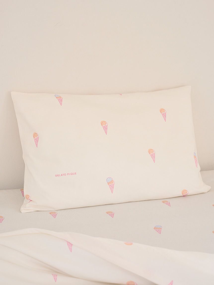gelato pique Sleep「【IFMC.】【Sleep】総柄プリント寝具２点セット（セミダブル）」|その他|