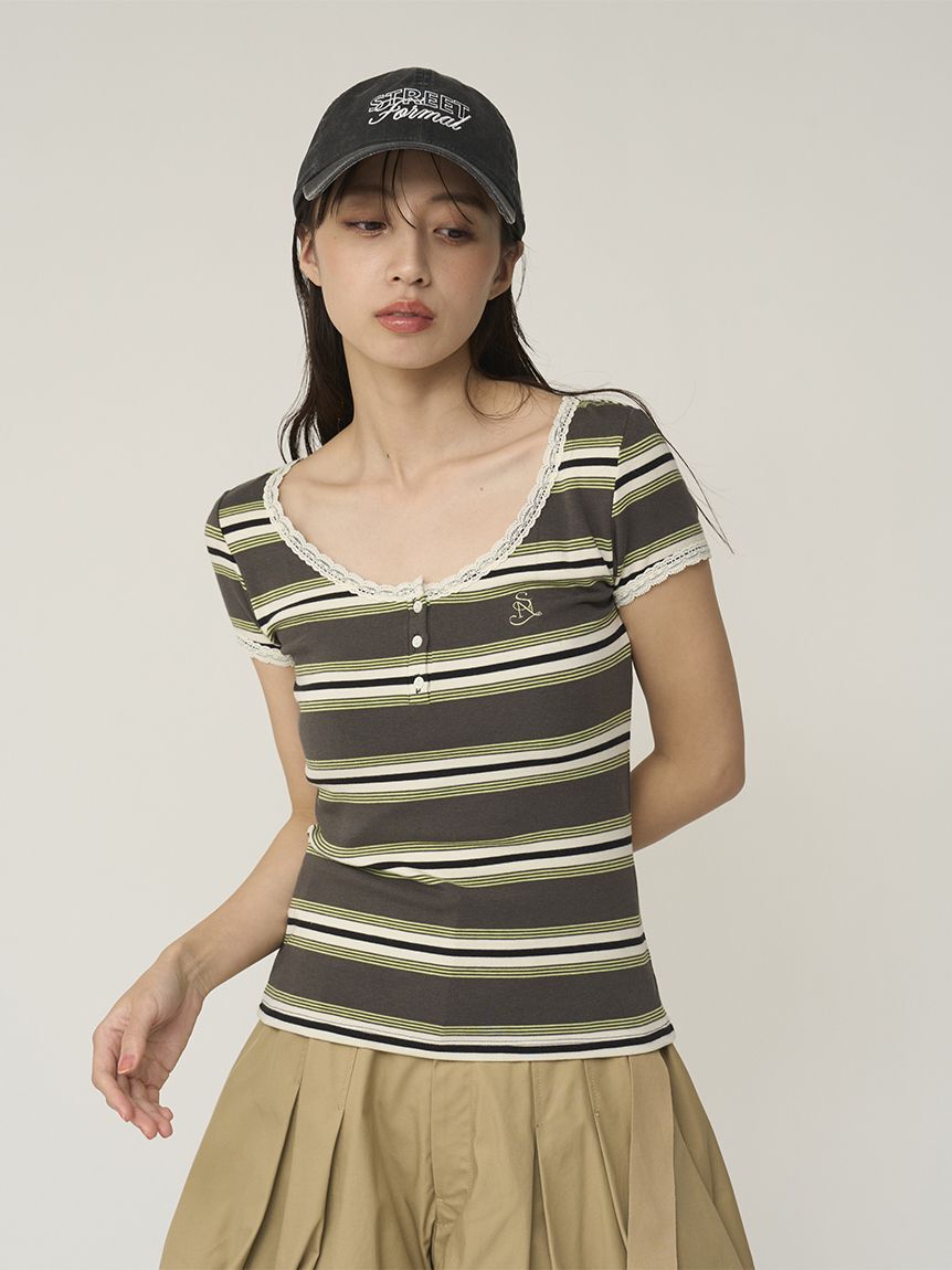 SNIDEL「【SNIDEL|NEW ERA(R)】ダブルロゴキャップ」|キャップ・キャスケット|