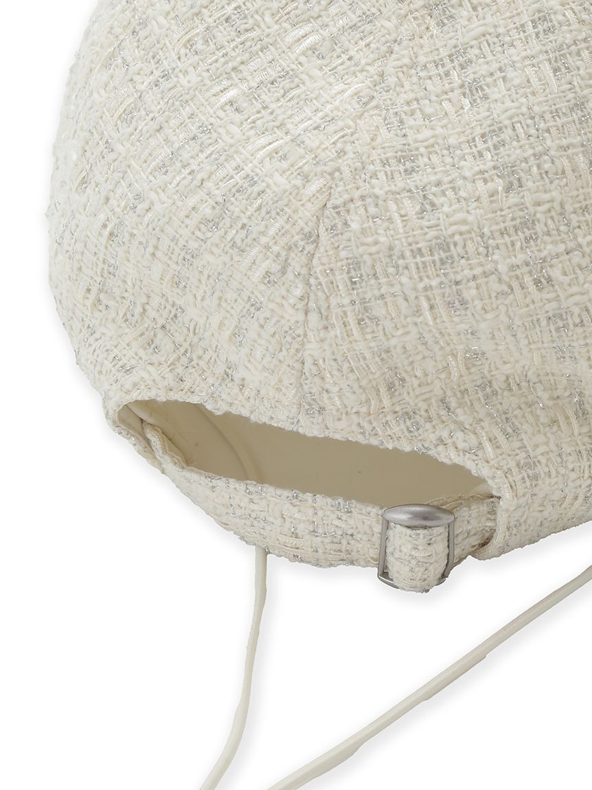 FRAY I.D「フロントロゴ刺繍フリンジキャップ」|キャップ・キャスケット|