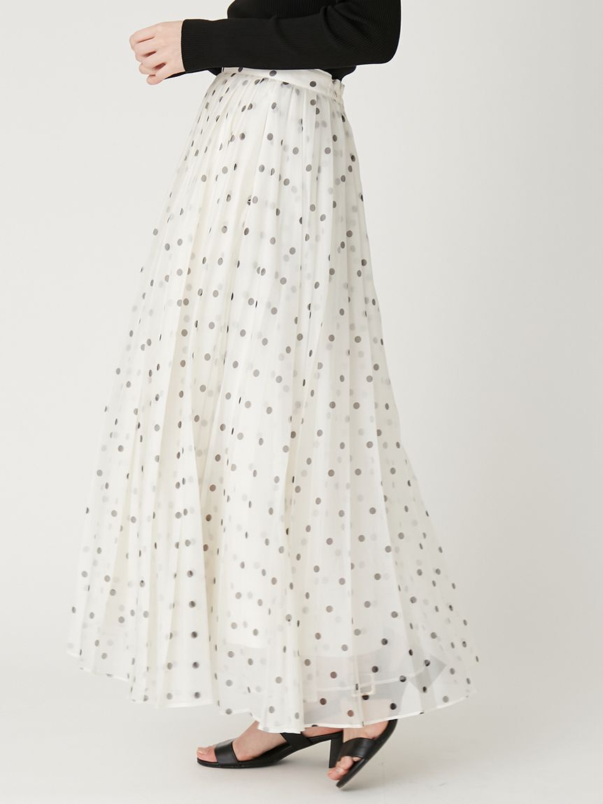 FRAY I.D「ダブルオーガンジースカート」|スカート|