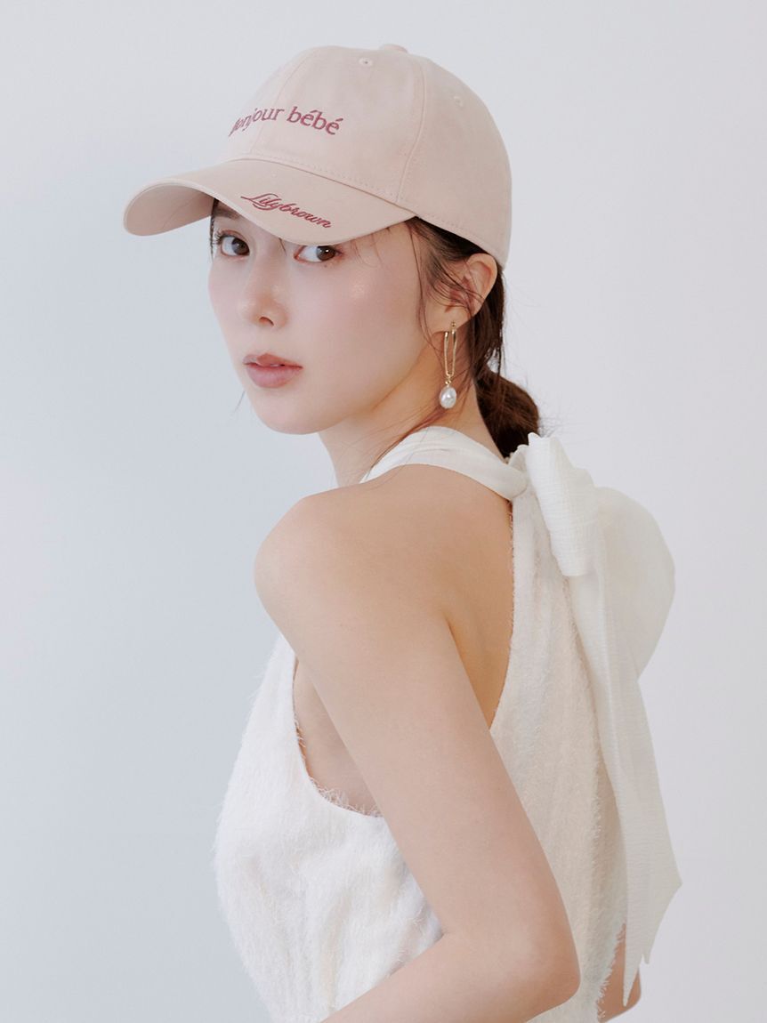 LILY BROWN「Bonjour Bebeキャップ」|キャップ・キャスケット|