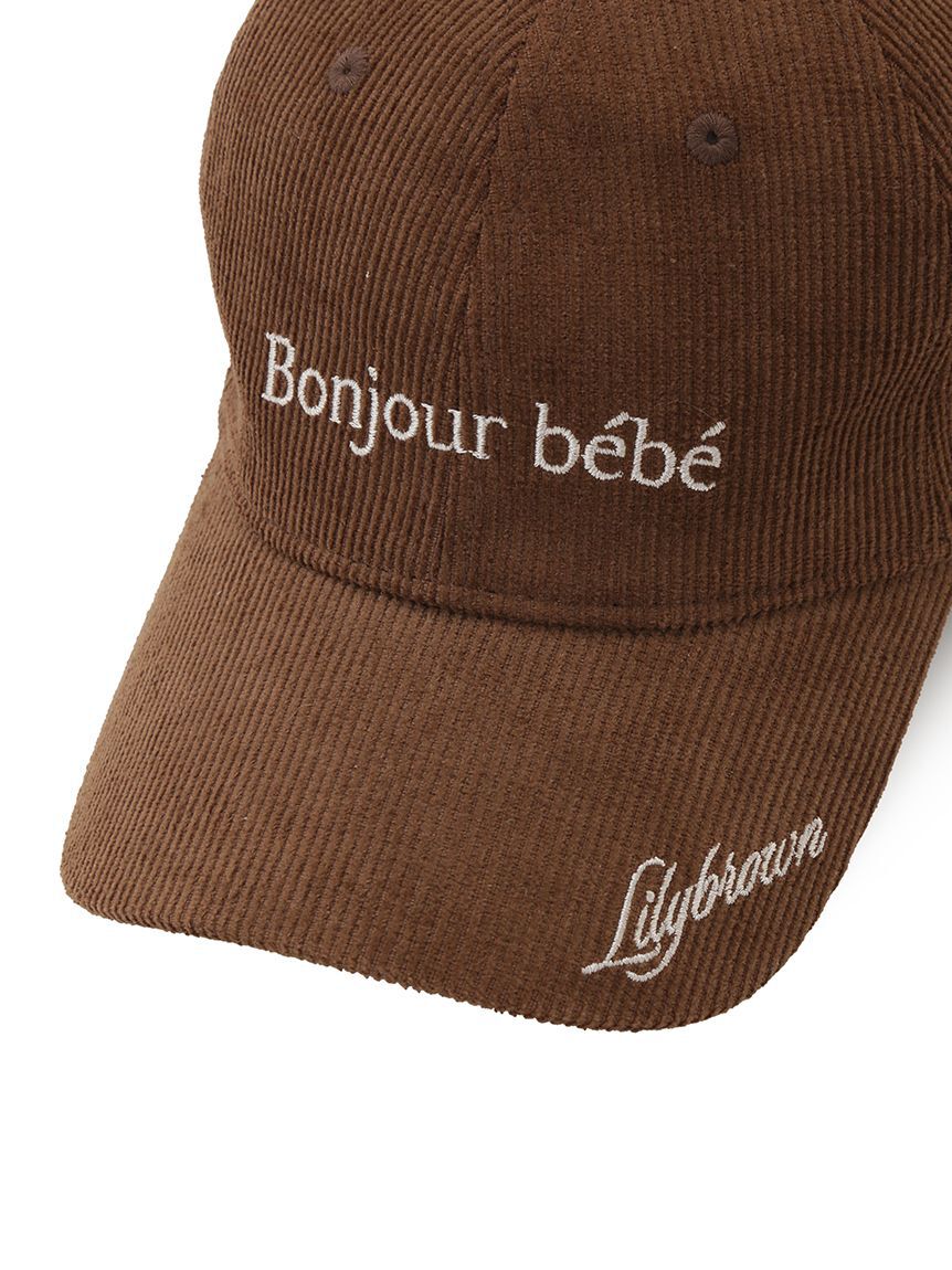 LILY BROWN「Bonjour Bebeキャップ」|キャップ・キャスケット|