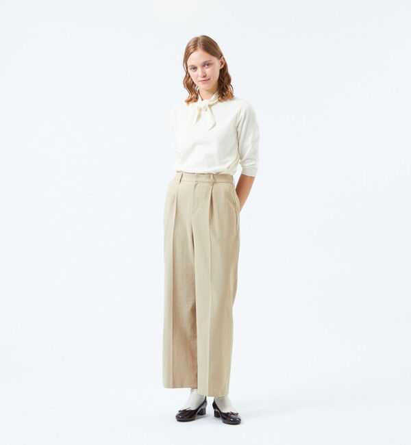 MACKINTOSH PHILOSOPHY「【2025年春夏モデル】DRY OXFORD ワイドパンツ」|その他|