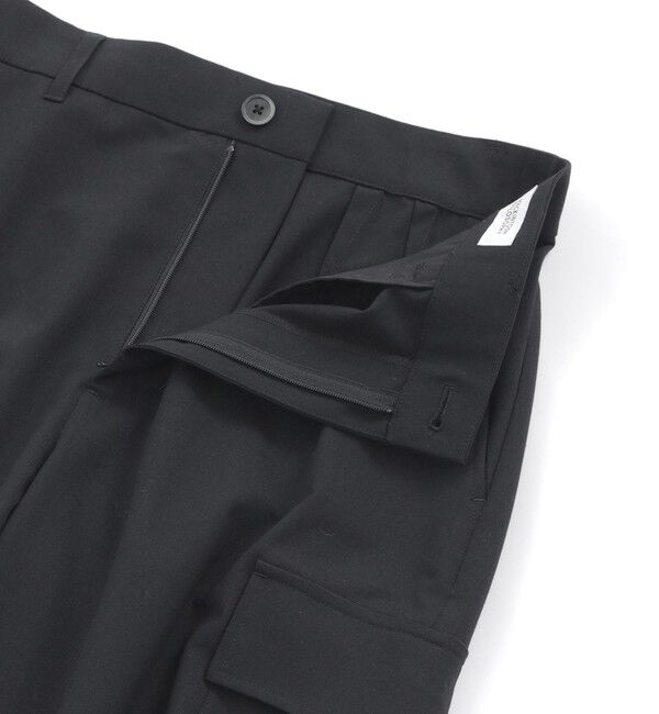 MACKINTOSH PHILOSOPHY「ストレッチツイルワイドパンツ」|カーゴ|